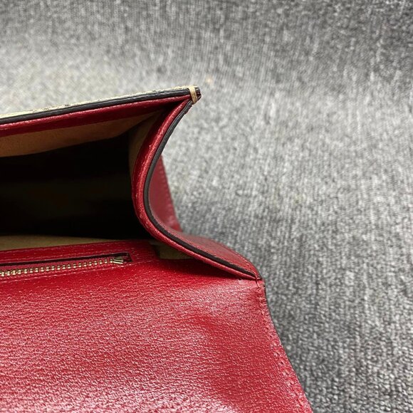 100% Authentic GUCCI Padlock Multicolor Tian Print GG Canvas Shoulder Bag - Picture 16 of 16